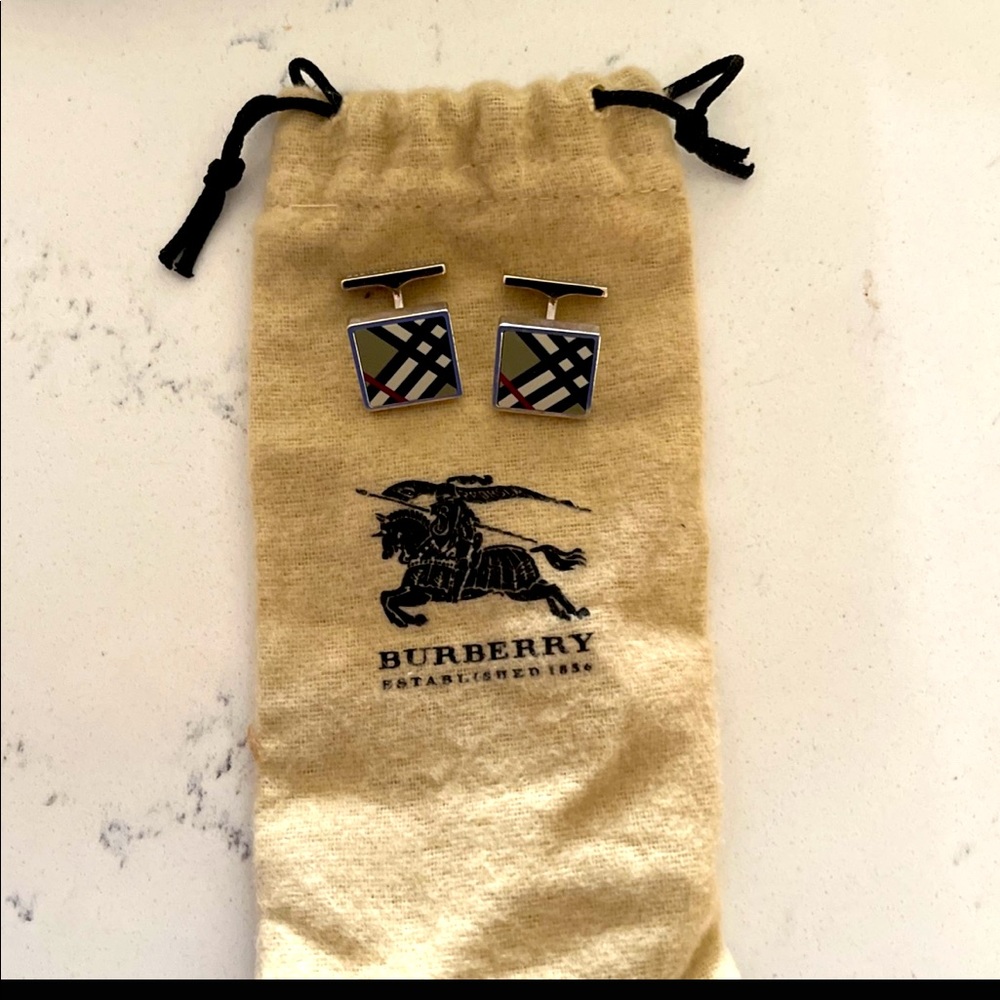 Burberry Cufflinks Never Used